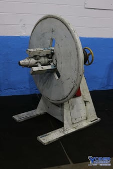 2500 lb. Littell #25-12, coil reel, 12" width, 48" outside dimensions, 12"-14" ID, electric brake, #73732
