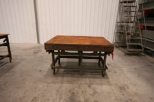 Welding Table, 48" x 60-3/4", 1/2" thick, 36" high
