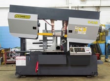 22" x 22" Hyd-Mech #H-22A, horizontal band saw, 2" x 22' 6" band, 10 HP, coolant system, automatic feed