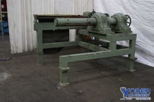 2500 lb. Burr Oak, tube coil reel, 24" width, 44" outside dimensions, 2 HP, 4" rolls, #75148