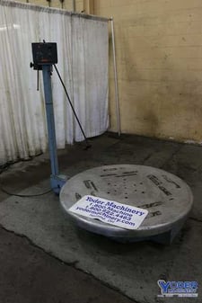 3500 lb. Pallet Master #PMD-35, pallet decoiler, 51" table, 110 V., 8 amp, 1 phase, #68208