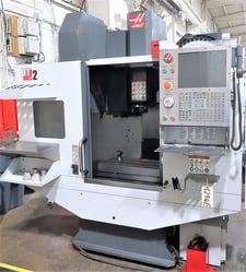 Haas #DT-2, 4-Axis CNC drill-tap-VMC, 28" X, 16" Y, 15.5" Z, 15000 RPM, 20+1 side mount tool changer, 2017