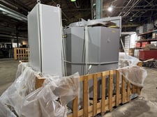 Shalco #U180, gas fired shell core machine with gun drilled heater plates, gas system and controls