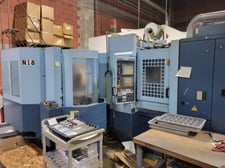 Matsuura #HPlus-300, horizontal machining center, 240 automatic tool changer, 19.6" X, 22" Y, 19.6" Z, 20000
