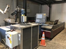 Mitsubishi #Suprema-DX510, CNC waterjet, 50 HP, 63" X, 118" Y, 6" Z, 60000 psi, 2008