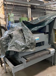 Barnes #PE-15, Fabric Filter, 43.5" OA length, 56.5" OA width, 25.75" OA height