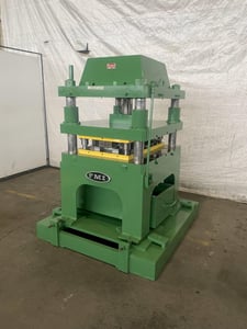 50 Ton, Franklin(FMI) #SP-50, Hydraulic Cut Off Press, S/N 386