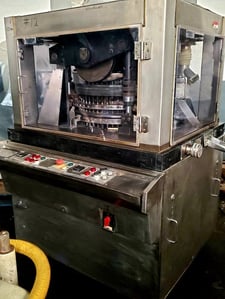 Manesty #Rotapress-Mark, rotary tablet press, 45 station, force feeded, vari-speed with VFD setup, Stainless