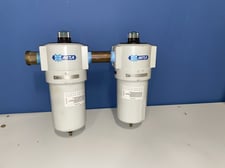 MTA #HEF-018, PureTec Air Compressor Pre-Filters, 117 cfm, 232 psi, P & M Series Tandem In-Line Filters