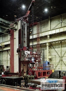 8.2" Mitsubishi #MAF280/210, 492" X, 236" Y, 90" Z, 2800 RPM, 100 HP, Siemens 840D, facing head, #32218