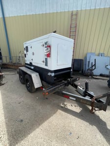 20 KW Hipower HRYW-25 T6, Trailer Mounted, sound attenuated enclosure, Tier 3,120/240/208/277/480 Volts, 7039