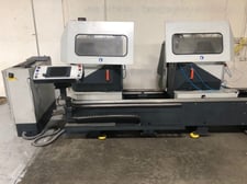 Elumatec #DG-104/02, CNC Double End Mitre Cut-off Saw, 2005