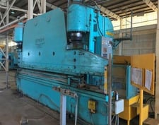 Image for 500 Ton, Pacific #500-17, hydraulic press brake, 17' overall, 148" between housing, 12" stroke, 4-way die, 1981