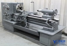 22" x 60" Sidney, heavy duty engine lathe, 15" swing over cross slide, 4-jaw 16" chuck, coolant, #59856