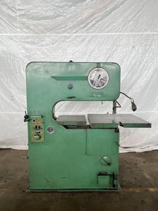 36" x 10" DoAll #V36, vertical bandsaw, 30-1/2" x 30-1/2" table, 1600 FPM, 1-1/4" x 192" blade