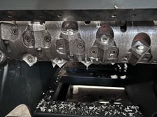 Stokkermill #PS800/300R, single shaft shredder, 30 HP, 18-30 KW electric motor, 31" x 10" rotor