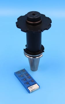 Valentine, 40 taper, toolholder, slitting cutter