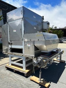 12 sq.ft. Oberlin #OBF12, 316L Stainless Steel automatic pressure filter system, 45 psi, 2019