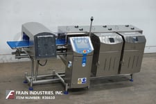 Loma #IQ4 / CW3-1500, combination metal detector & checkweigher, 10-140 FPM, touch pad controller w/LCD