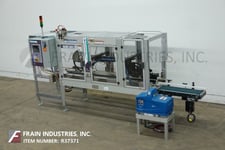 Wexxar #290H, automatic uniform top holt melt case sealer, 5-50 cases per minute, mounted on base frame with