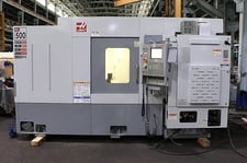 Haas #EC-500, horizontal machining center, 32" X, 20" Y, 28" Z, 12000 RPM, 70 automatic tool changer, Cat 40