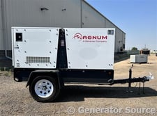 18 KW Magnum, diesel generator, enclosure mounted on trailer, 8255 hours, 2015, #89481