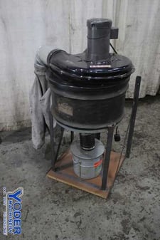 Cincinnati Fan #100S/T3, dust collector, fabric filter bag, 1 HP, serial #905562, #74339