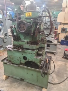 Fellows #72, vertical gear shaper, 1.5" stroke, 7" dia., pinion support, 5" riser, good condition, serial