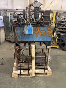 Shalco #U900, shell core machine hydraulic unit