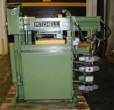 Mitchell, 2", in line hydraulic push pointer, 2-die, 7-1/2 HP, 12500 lb., 1982