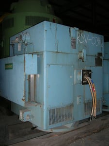 300 HP 3550 RPM Siemens, Frame 505P, weather protected enclosure type 2, 4000 Volts (2 available)