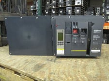 4000 Amps, Square D, NW40H, Masterpact breaker, 600 VAC, electrically operated, drawout