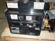 2500 Amps, Square D, SEF362500LS, 600 VAC, manually operated, F/M, LSI Used w/ Test