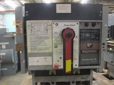 2000 Amps, General Electric, TC2020TTHE1R, 600 VAC, electrically operated, drawout