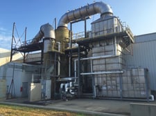 Eisenmann #110,000-CFM, Wet Electrostatic Precipitator, Total Inlet Gas Stream Flow Rate Wet Basis 52000 &