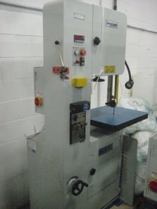 16" x 11-1/2" Acra #Speeder-KV40, vertical toolroom band saw, 132" x 1/8"-5/8" blade, 2 HP, new