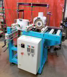 11-3/4" Opti-Sand #L202, Sealer/Denibber Sander, 2-head, 4" H, 12" L arbors x 12" max. diameter sanding