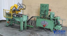 25 Ton, Dreistern, hydraulic traveling cut-off press, 10 HP, 25 psi, 42" pass line, #61349