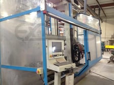 Delta Progetti #Easy-Tool-CNC, Vertical Glass Drill, (2) 5 HP Spindles, 126' - 295' L x 63' - 130' H max.