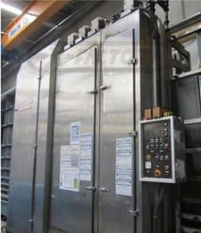 Lisec VHW-25/8, Vertical Glass Washer, R- L, 98" H, 7" x 14" min. size, 0.12" x 2.36" thick, 10 - 39 FPM, (8)