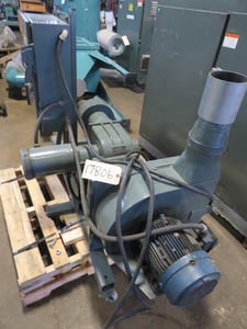 PCI #78FB Cutter, rotating blades, (1) Stationary Blade, Mounted on Frame