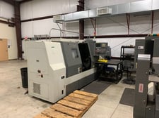 Samsung #SL-25B/1000, 3" bar, 20.4" swing, 13.8" swing over cross slide, 14.9" machining diameter, 40" lgth