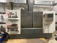 Haas #VF-5/50XT, vertical machining center, 12" 4th Axis, 60" X, 26" Y, 25" Z, 7500 RPM, CT 50,30+1 side