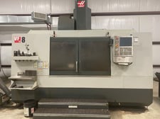Haas #VF-8/50, vertical machining center, 15" 4th Axis, 64" X, 40" Y, 30" Z, 7500 RPM, 30 HP, 30+1 side mount