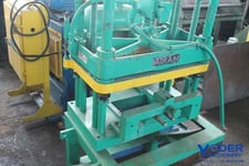 7 Ton, Airam, cut-off press, 3 stroke, 10-1/4" Shut Height, 24 between post, 15.5" x29.5" bed, 1975, #58779