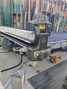 Bavelloni Syncro-MTS-27/37 B, Glass Cutting Table, 2700 x 3700 mm dim., 2 - 20 mm workable thickness, 200