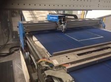 Bystronic Champ-Speed-16, Automotive Glass, 63" grinding diameter, 37.4" x 59" size, 5/16" thick, 99% yield