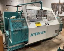 Intorex #TX-1600", Fully Automatic Copy Lathe w/PLC Control, 63" between centers, 5.5" squaring automatic