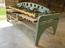 Terrco #Northstar-10/8, Spindle Carver, 8-spindle, 10" chuck spacing, (2) 0.5 HP - 3450 RPM, 36" long carving