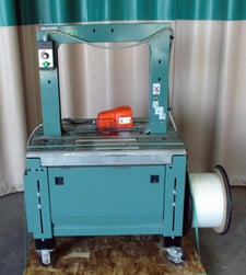 Signode #HB-4300, Automatic Strapping Machine, 16" width x 10" H package size, 100 lb. package weight, 2 lb